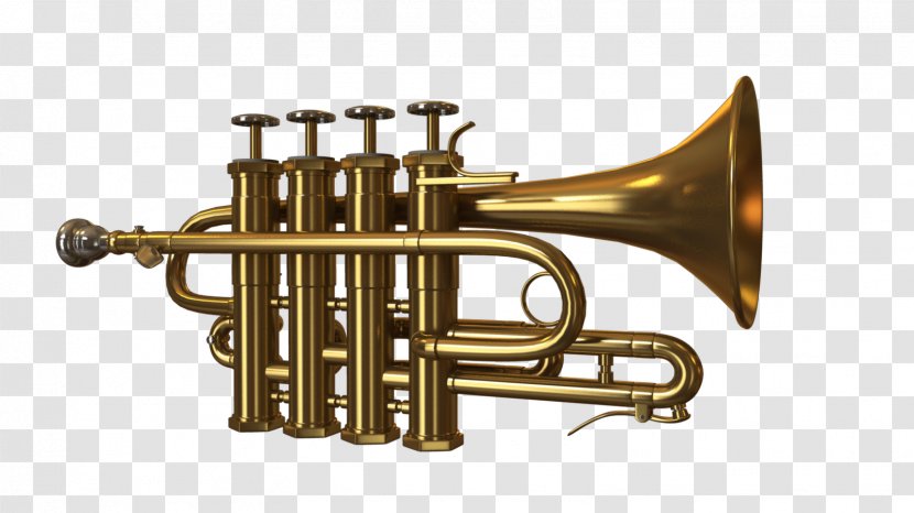 Trumpet Musical Instruments Trombone Brass Transparent PNG
