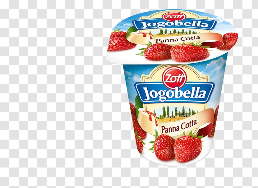 Frozen Yogurt Panna Cotta Milk Zott Yoghurt - Cream Transparent PNG