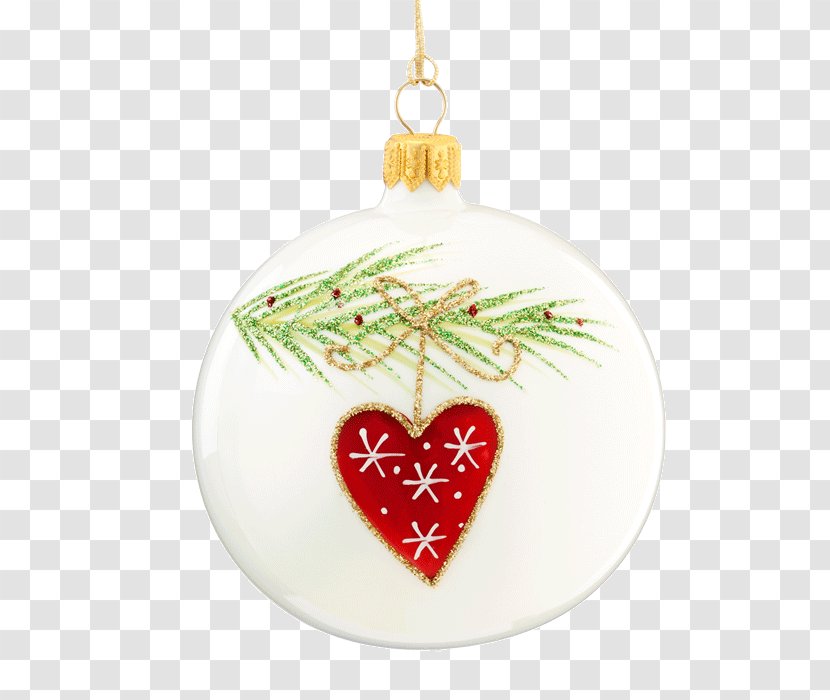 Christmas Ornament Heart - Decoration Transparent PNG
