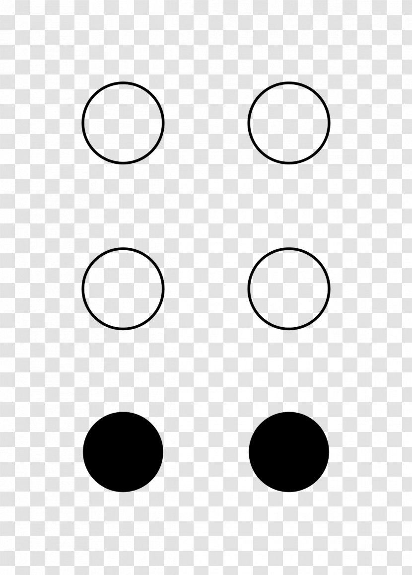 Braille Patterns Hyphen Alphabet English - Rectangle - Letter Transparent PNG