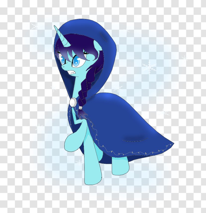 Cobalt Blue Cartoon Character - Design Transparent PNG
