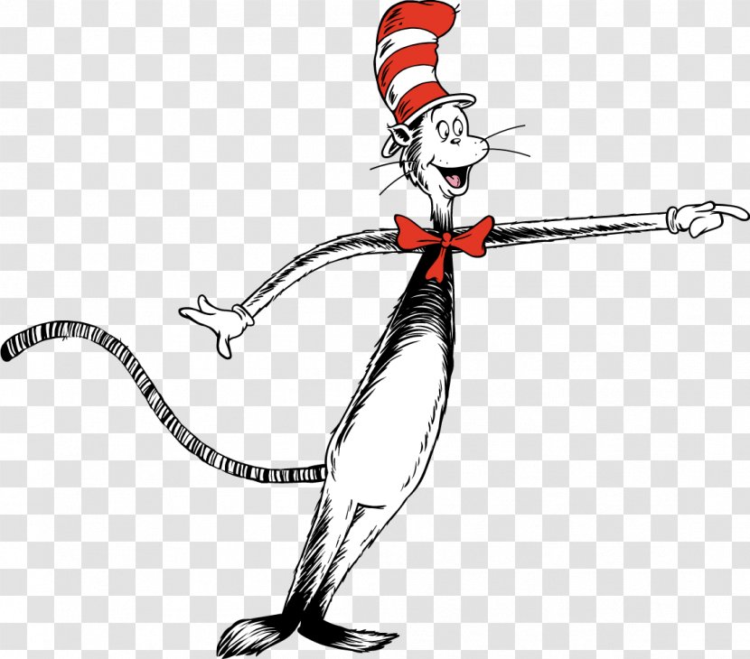 The Cat In Hat Clip Art - Party - Dr Seuss Transparent PNG