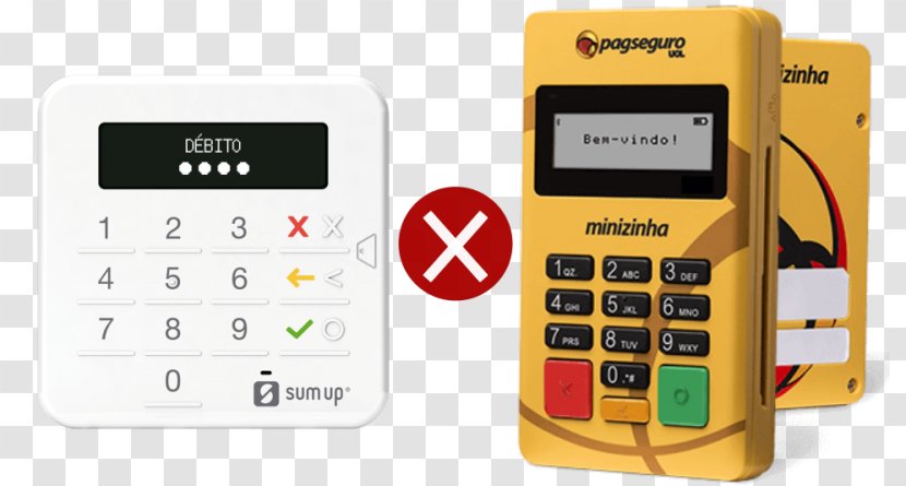 Payment Terminal Credit Card PagSeguro Debt - Multimedia - To Sum Up Transparent PNG