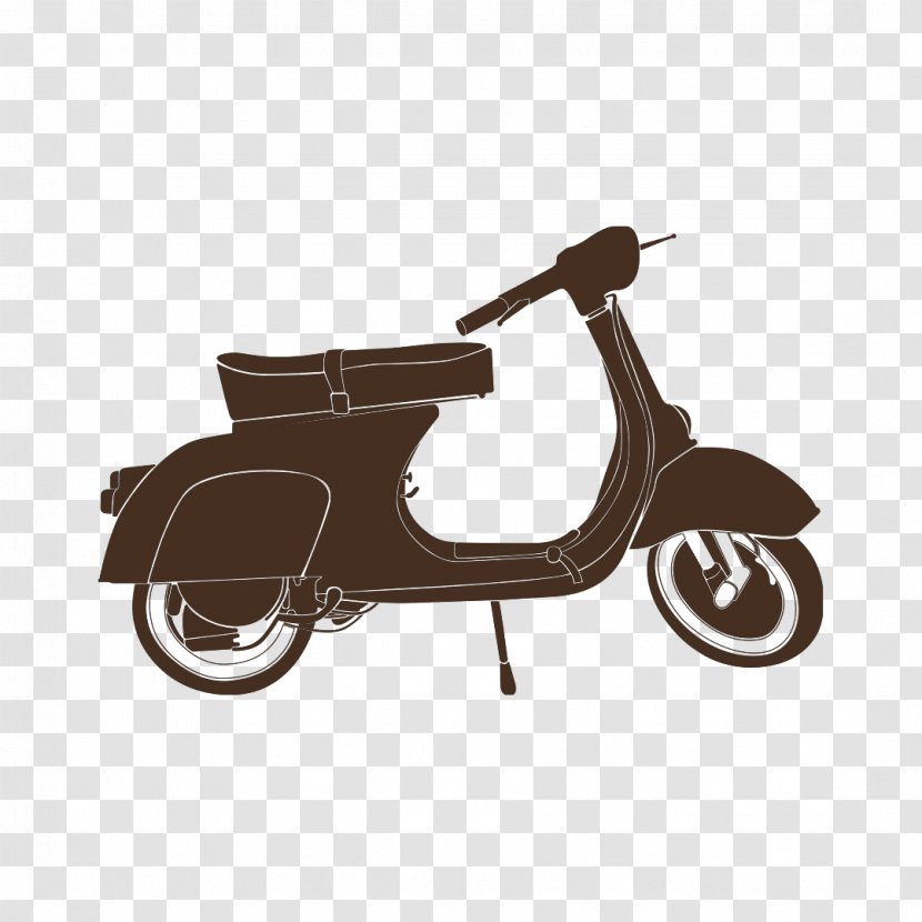 Vespa Sticker Scooter Poster Art Transparent PNG