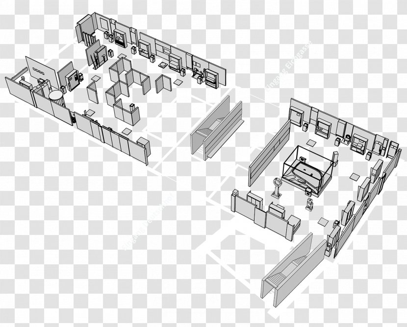 Electronic Component Engineering Electronics - Black And White - Design Transparent PNG