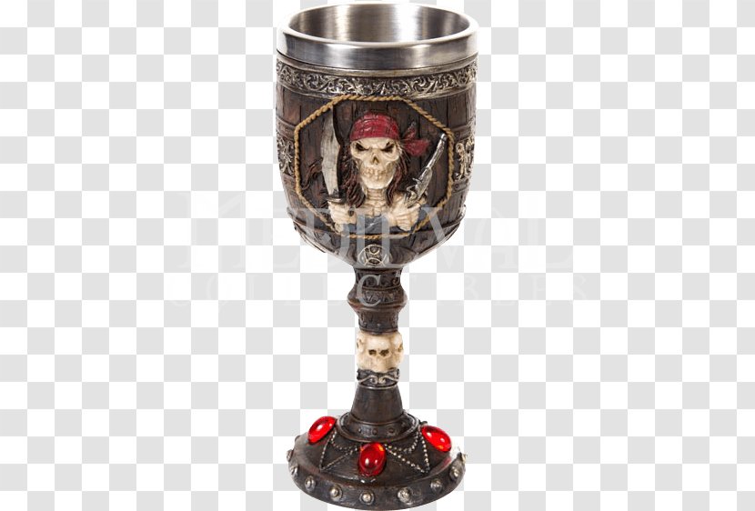 Wine Glass Chalice Skull Cup Table-glass - Drinking Transparent PNG