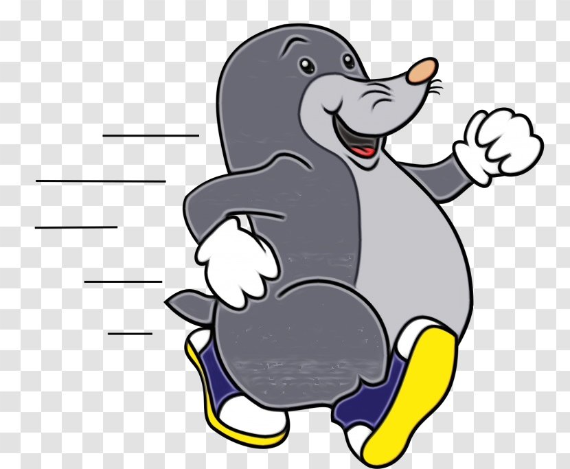 Drawing Clip Art Mole Cartoon Henderson Community College - Penguin Transparent PNG