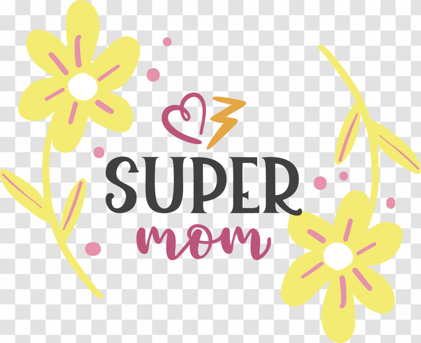 Mothers Day Best Mom Super Mom Transparent PNG