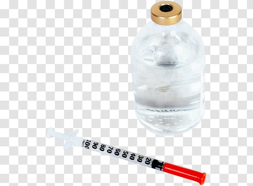 Injection Water Therapy Diabetes Mellitus - Glass Transparent PNG