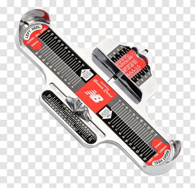 Brannock Device Shoe Measuring Instrument Measurement Amazon.com Transparent PNG