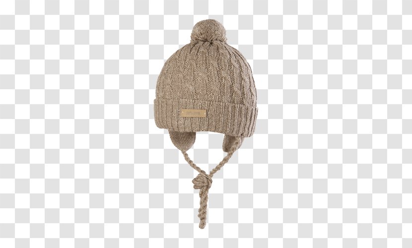 Beanie Knit Cap Organic Wool Hat - Cotton Transparent PNG
