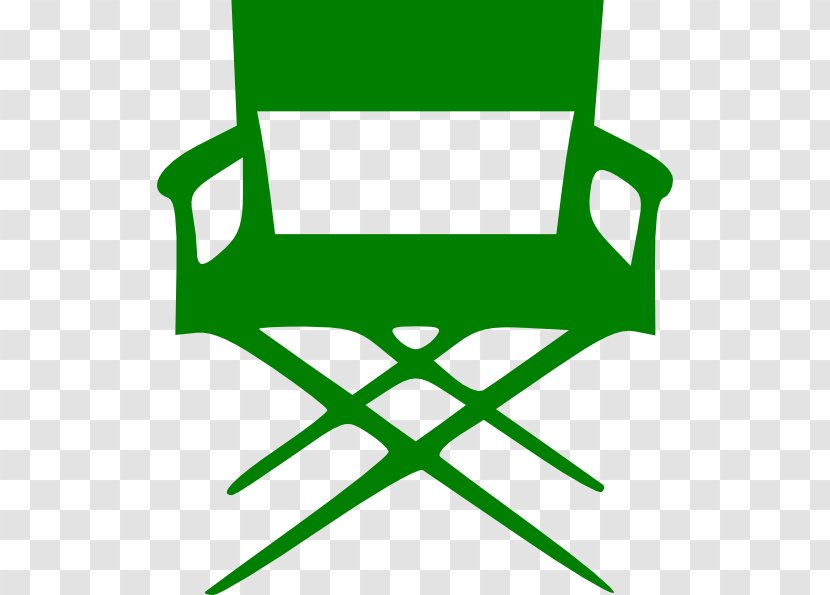 Director's Chair Film Director Table Clip Art - Yellow Transparent PNG