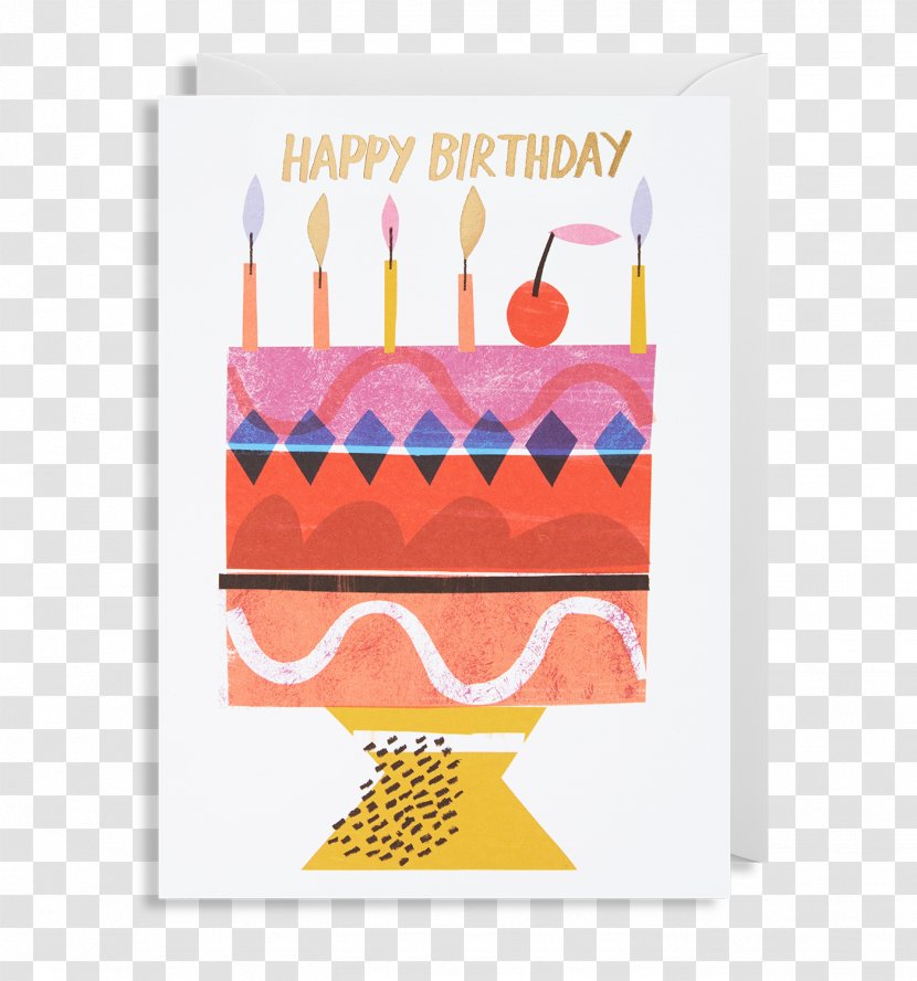Birthday Cake Greeting & Note Cards Card Transparent PNG