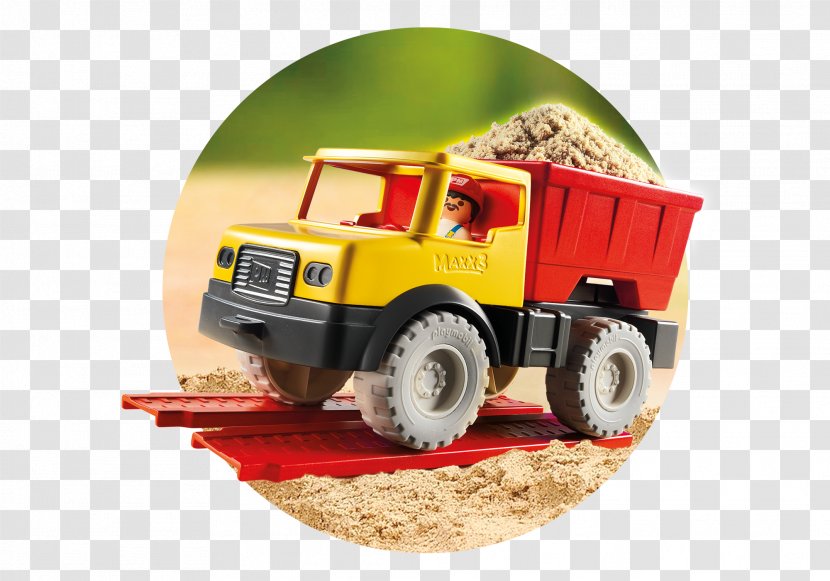 Playmobil Dump Truck Dumper Sand - Vert Ramp Transparent PNG