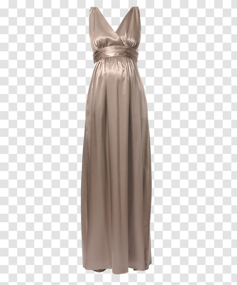 Cocktail Dress Satin Gown - Maternity Clothing Transparent PNG