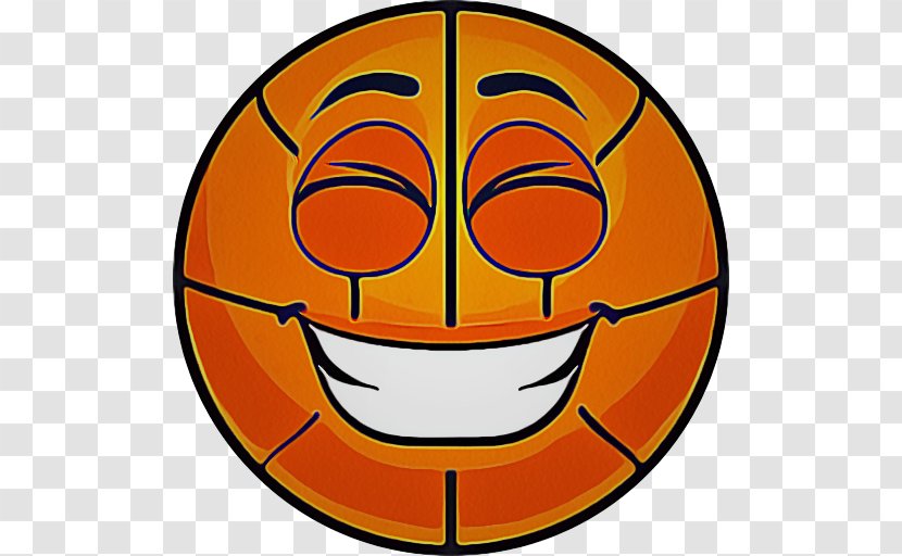 Smiley Basketball Emoji Sports Transparency - Mouth - Happy Transparent PNG