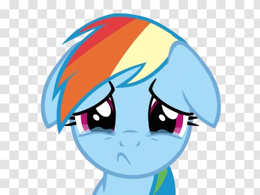 Rainbow Dash Applejack Pinkie Pie Rarity Sadness - Tree - Face Transparent PNG