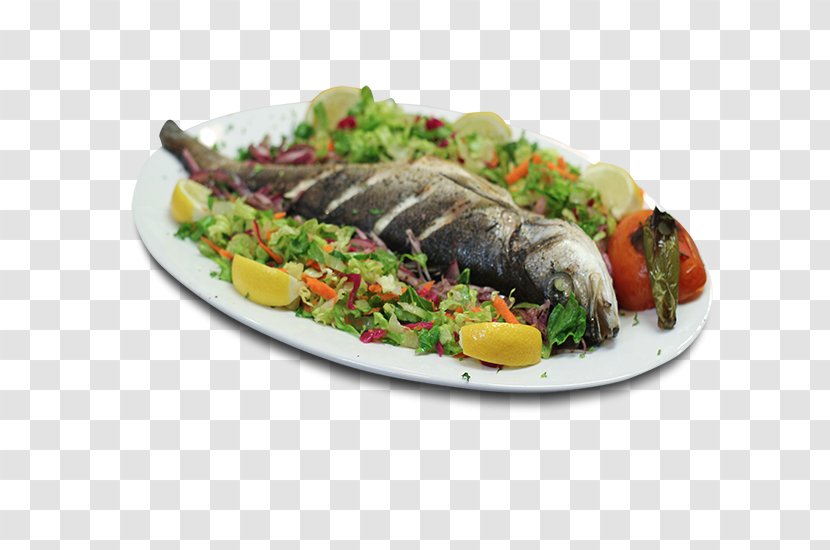Turkish Cuisine Mediterranean Fish Shish Kebab Japanese Sea Bass - Restaurant Transparent PNG