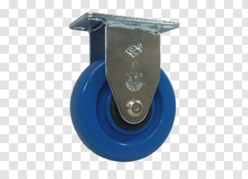 Caster Plastic Polyurethane Stainless Steel Wheel - Hardware - Blue Transparent PNG