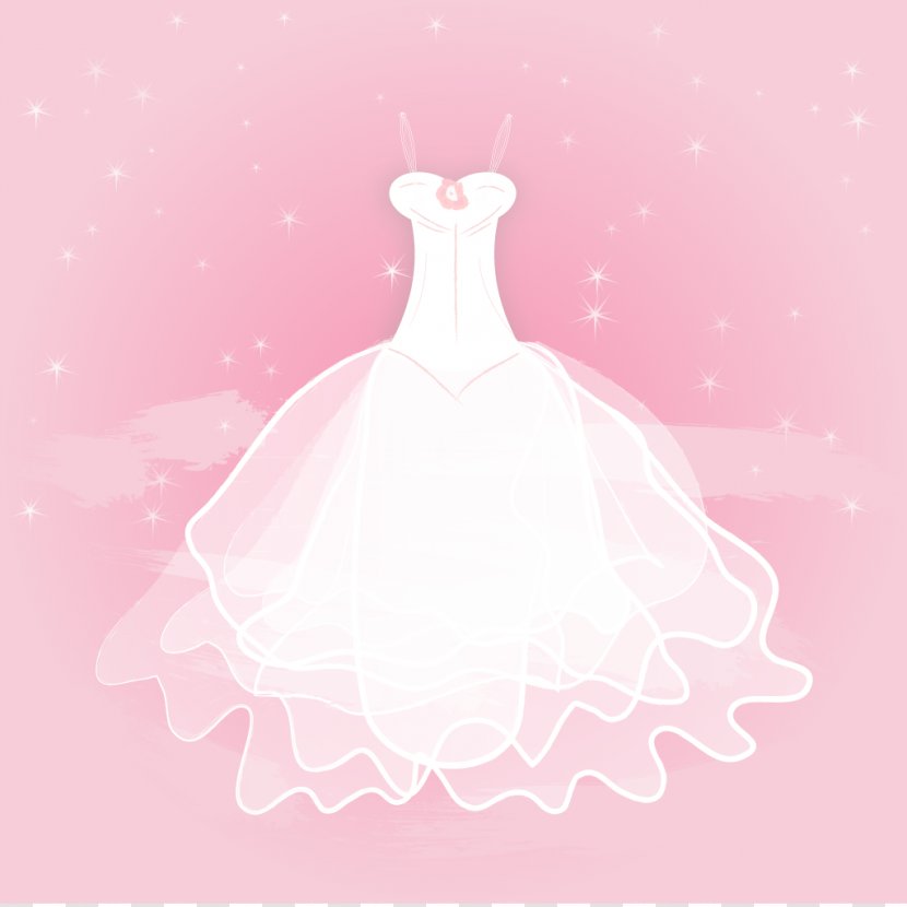 Wedding Dress Gown Bride - White Transparent PNG