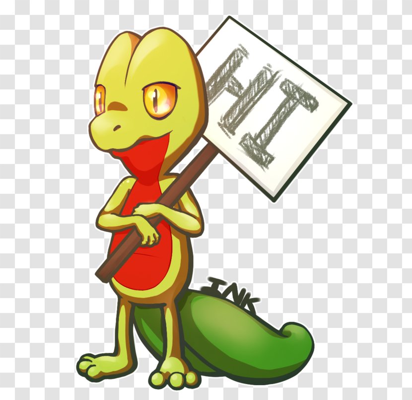 Reptile Cartoon Character Clip Art - Artwork - Treecko Transparent PNG
