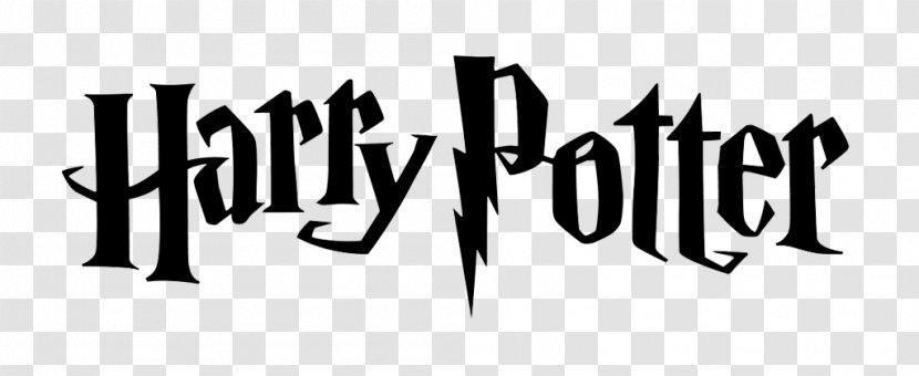 Logo Harry Potter And The Deathly Hallows (Literary Series) Image Wordmark - Silhouette - Transparent Transparent PNG