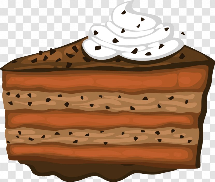 Ice Cream Cake Chocolate Birthday Frosting & Icing - Vector Creative Transparent PNG