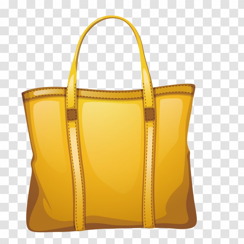 Bag Stock Photography Royalty-free Clip Art - Vector Yellow Transparent PNG