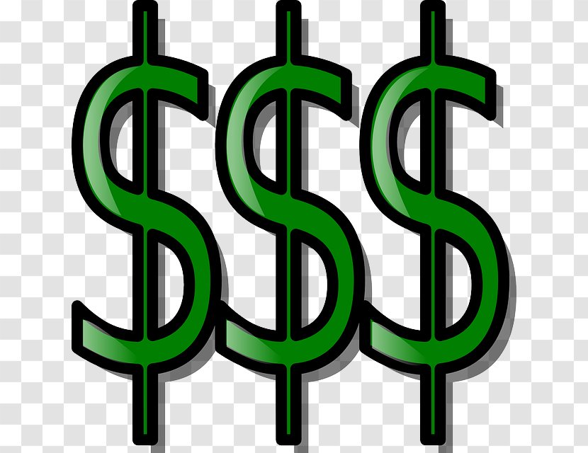 Currency Symbol Dollar Sign Money Clip Art - Text - Logo Transparent PNG