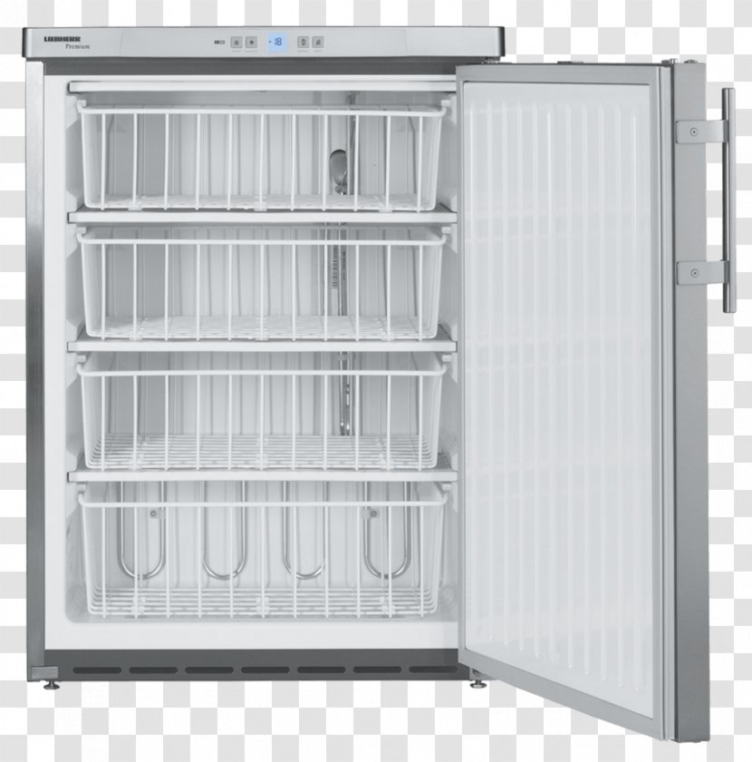 Liebherr Group Freezers GGU1500 Under Counter Freezer Stainless Steel - Refrigerator Transparent PNG