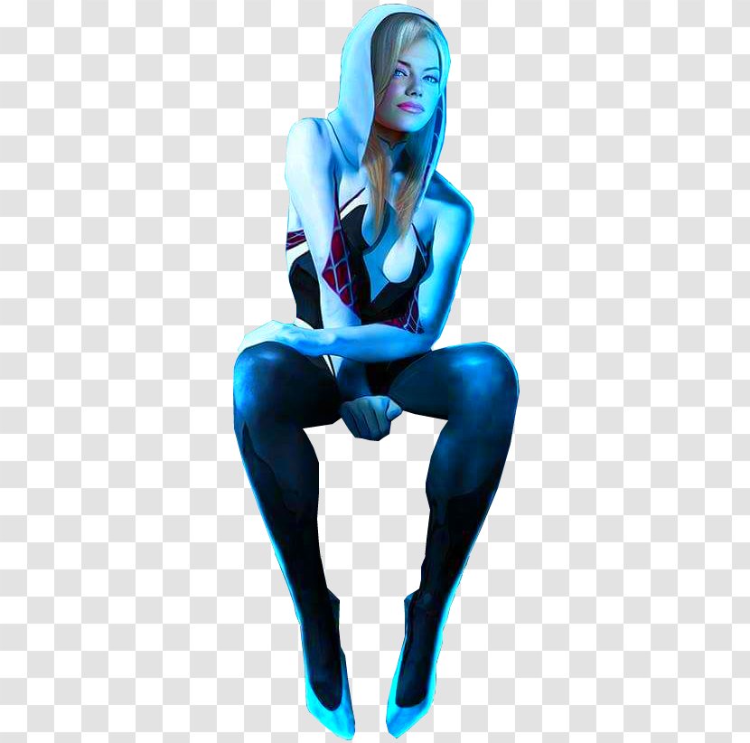 Emma Stone Gwen Stacy The Amazing Spider-Man Black Widow Spider-Gwen - Frame - Spider Transparent PNG