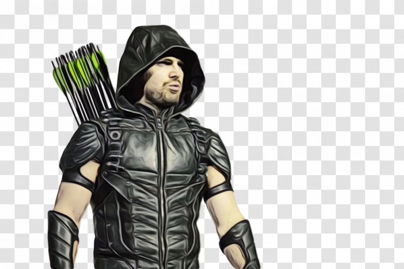 Green Arrow Oliver Queen The CW Roy Harper - Leather Jacket Transparent PNG