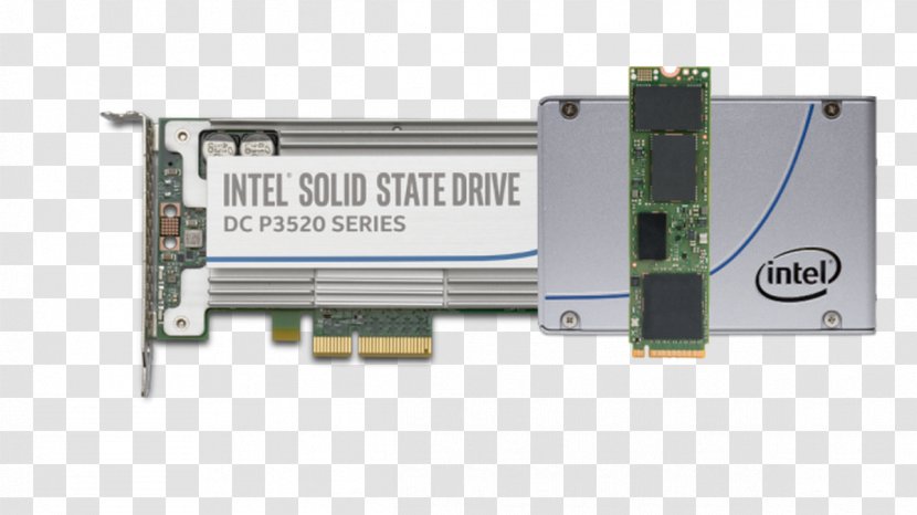 Intel PCI Express Solid-state Drive NVM NAND-Flash - Multilevel Cell Transparent PNG