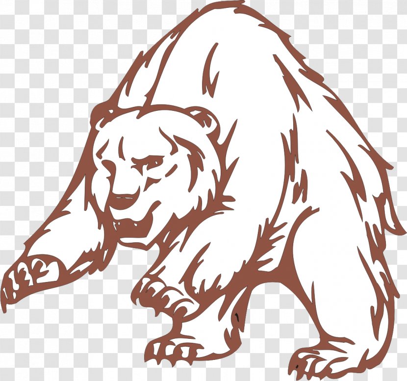 Tiger Drawing Lion - Polar Bear Transparent PNG