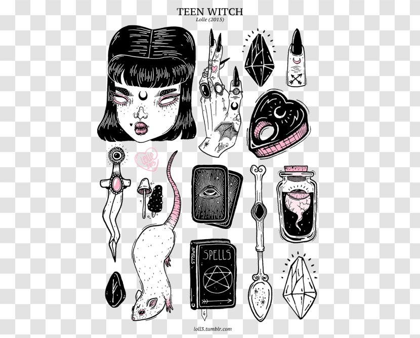 Teen Witch Drawing Witchcraft Sketch Illustration - Watercolor - Will Transparent PNG