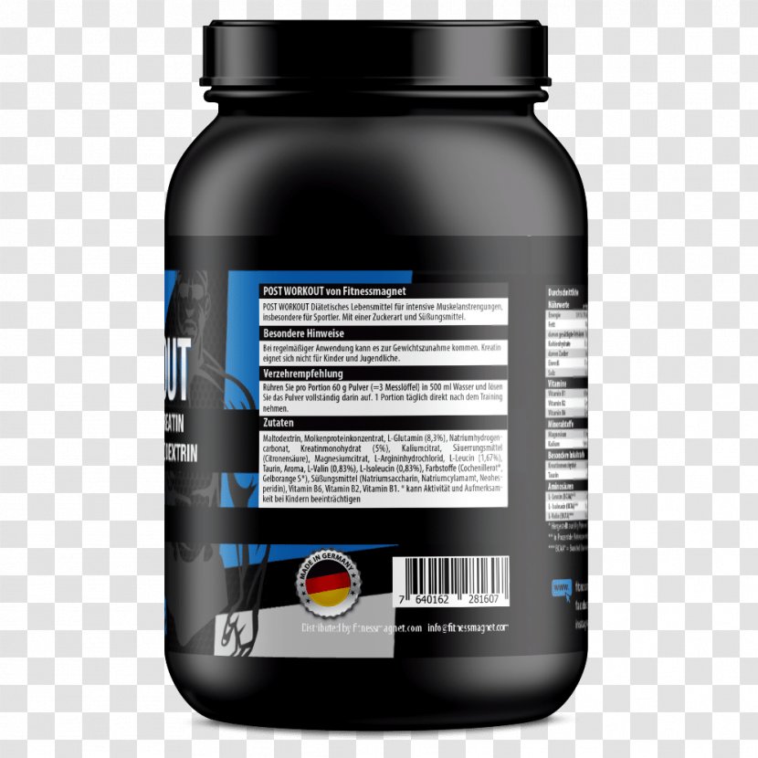 Dietary Supplement Whey Protein Muscle Hypertrophy Casein - Faszienrolle - Highprotein Diet Transparent PNG