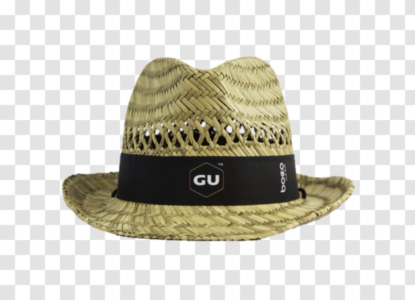 Fedora Straw Hat Cap Cowboy - Pompom Transparent PNG