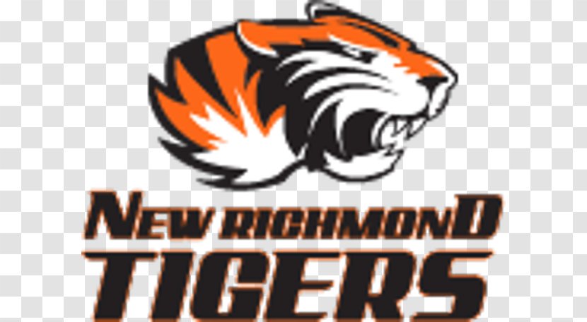 Tiger New Richmond Youth Hockey Association School District High Logo Transparent PNG