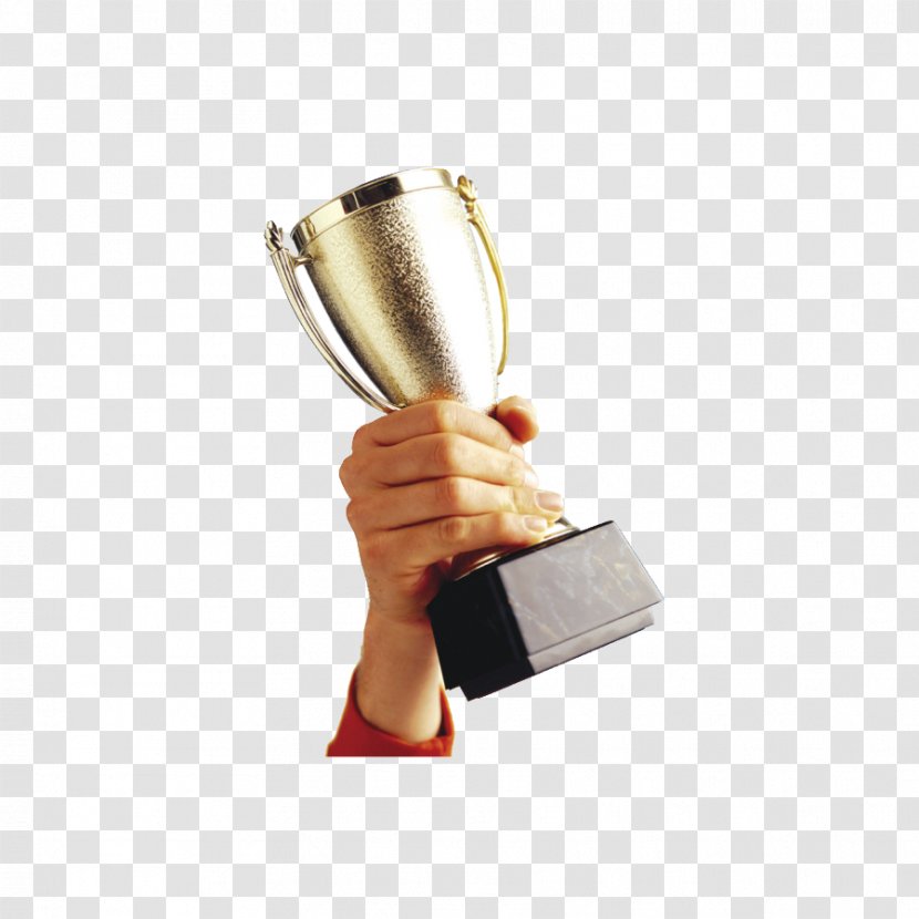 Light Manufacturing Industry Bearing - Resource - Holding A Trophy Transparent PNG