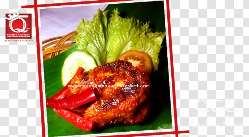 Tandoori Chicken Thai Cuisine Recipe Garnish Transparent PNG