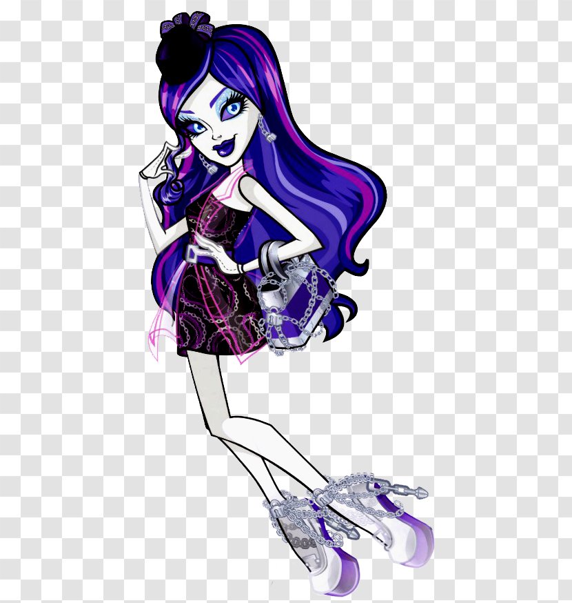 Ghoul Frankie Stein Monster High Spectra Vondergeist Daughter Of A Ghost Cleo DeNile - Flower Transparent PNG