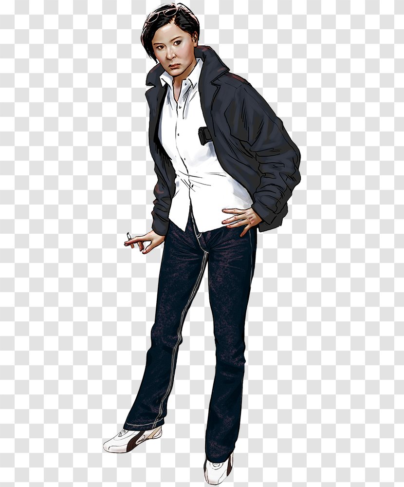 Sleeping Dogs Character Sun Yee On Jeans - Fashion Transparent PNG