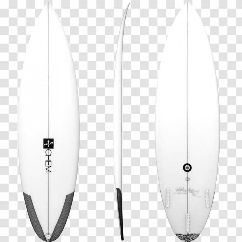 Surfboard White - Sports Equipment - Design Transparent PNG