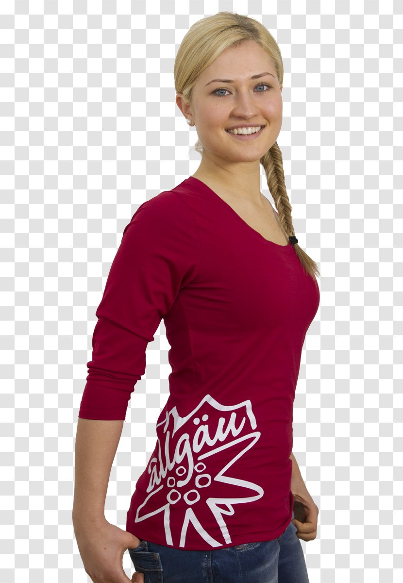 Long-sleeved T-shirt Shoulder Outerwear - Heart Transparent PNG