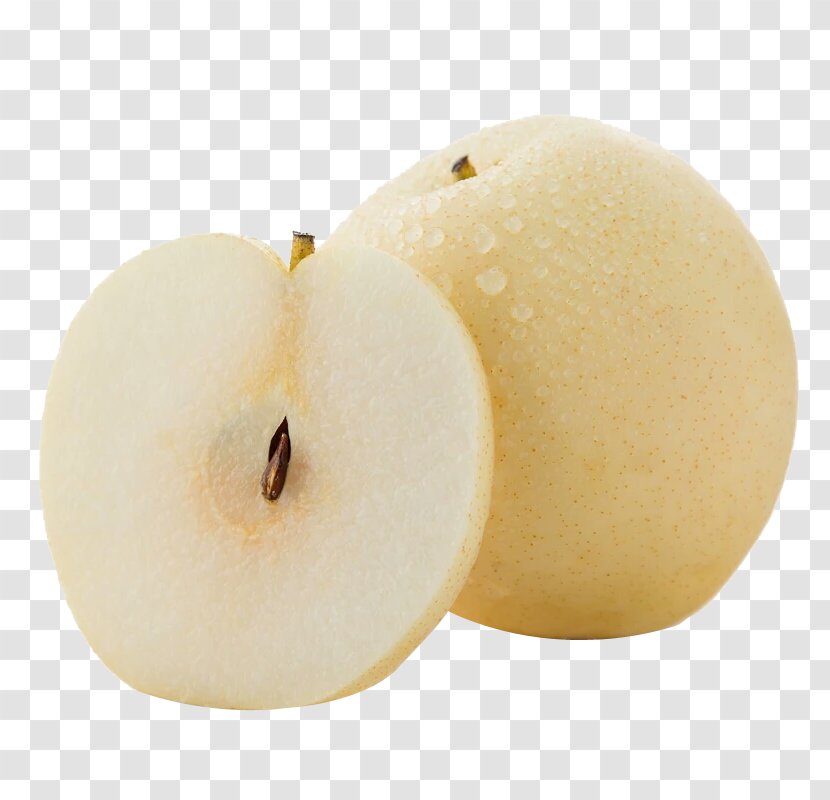 Asian Pear Pyrus Nivalis Auglis Food Fruit - Melon - Crown Pears Material Transparent PNG