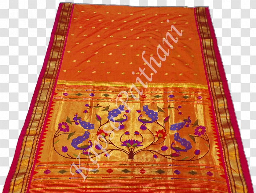 Kapse Paithani Sari Silk - Color Transparent PNG