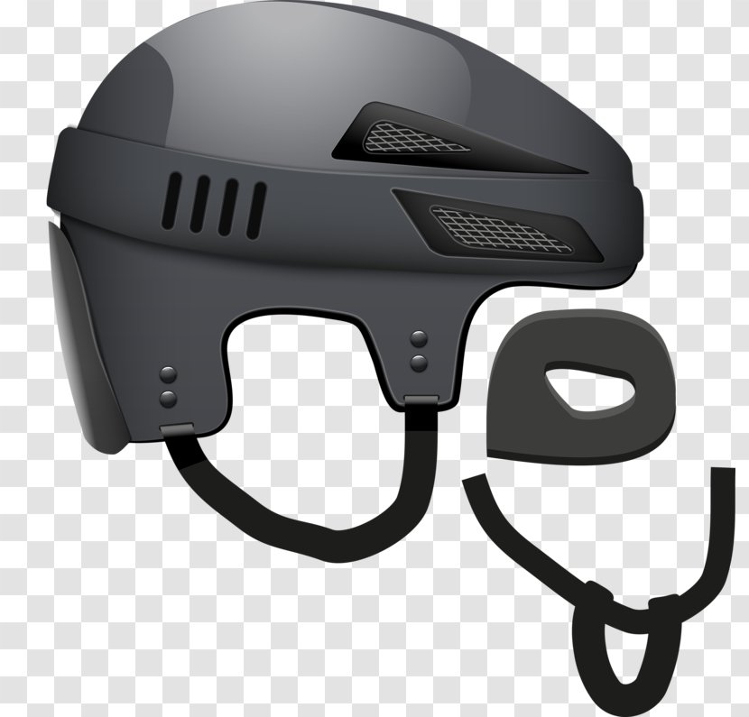 Bicycle Helmet Motorcycle Ski Hockey - Grey Transparent PNG