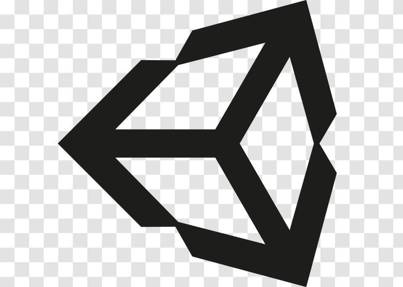 Unity Technologies Video Game Engine 3D Computer Graphics - Black And White - Root Of Transparent PNG