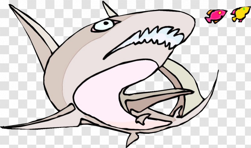 Shark - Wet Ink - Mouth Great White Transparent PNG