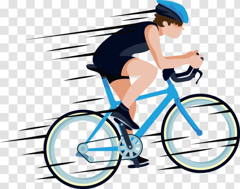 Cardiff Swansea Newcastle Emlyn Bicycle Cycling - Hybrid - Vector Painted Bike Sprint Transparent PNG